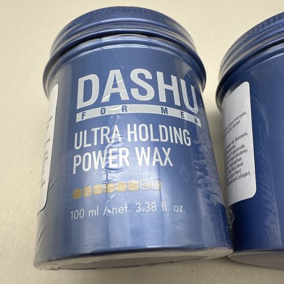 DASHU For Men Ultra Holding Power Wax 3.38 oz.x2ea/Long Lasting New *READ... - Picture 5 of 15